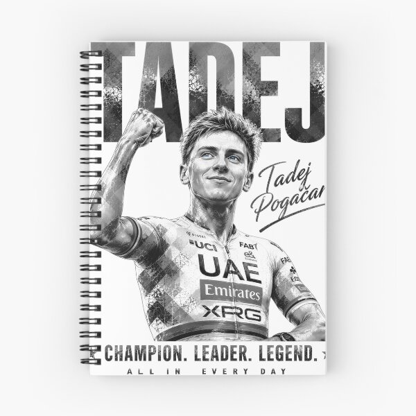 Item preview, Tadej Champion Leader Legend Black&White Edition designed and sold by KLERIKSTORE.