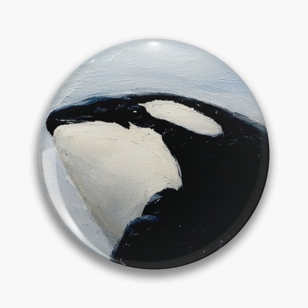 Item preview, Orca breaching designed and sold by Island Art Studios.