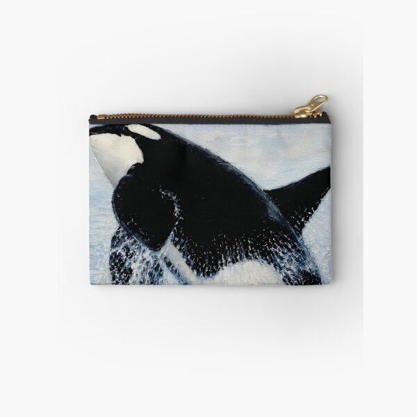 Item preview, Orca breaching designed and sold by Island Art Studios.