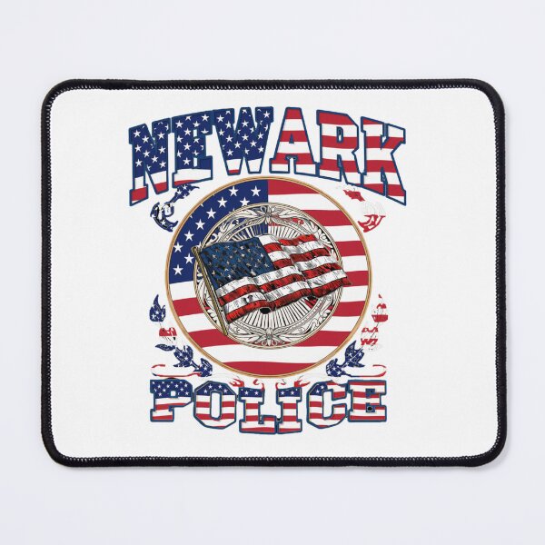 Item preview, Newark Police American Flag Shield T-Shirt, Cop Support Gift, Police Department Graphic Tee designed and sold by pawsome purrfect.