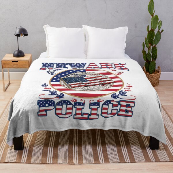 Item preview, Newark Police American Flag Shield T-Shirt, Cop Support Gift, Police Department Graphic Tee designed and sold by pawsome purrfect.
