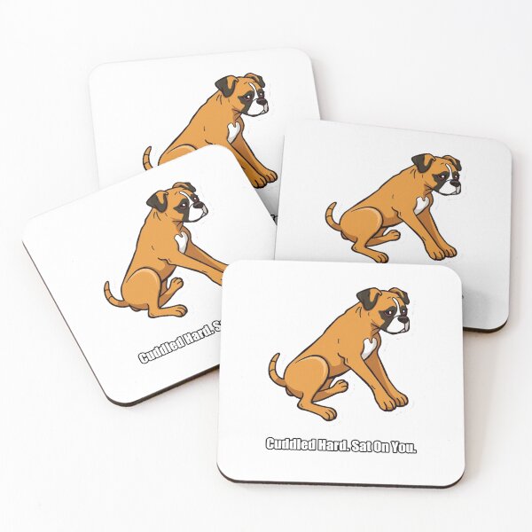 Item preview, Boxer - Cuddled Hard Sat On You - Funny Boxer Dog Gift designed and sold by pawdrops.