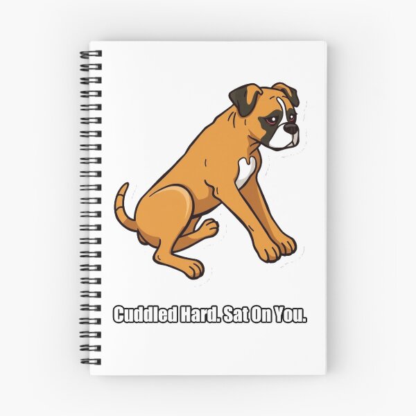 Item preview, Boxer - Cuddled Hard Sat On You - Funny Boxer Dog Gift designed and sold by pawdrops.