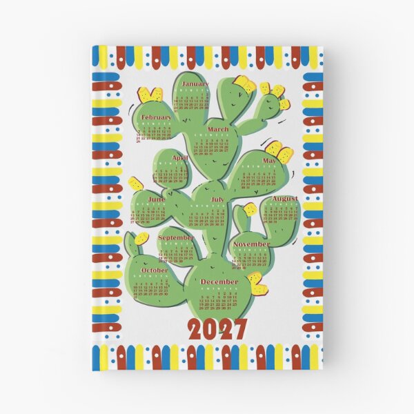 Item preview, Sicilian Cacti 2027 Calendar designed and sold by PerlaDesignArt.