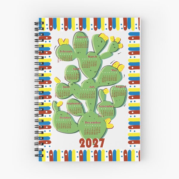 Item preview, Sicilian Cacti 2027 Calendar designed and sold by PerlaDesignArt.