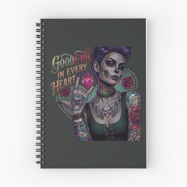 Item preview, Purple Hair Woman Showing Horns designed and sold by Voodoo Store Paranormal Collections.