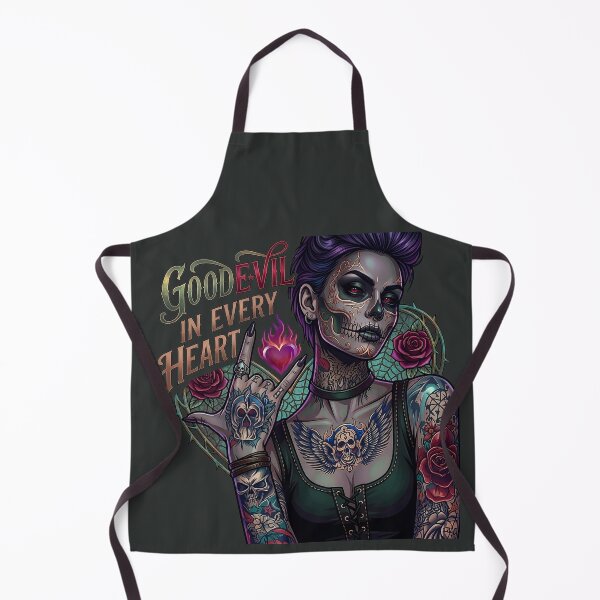 Item preview, Purple Hair Woman Showing Horns designed and sold by Voodoo Store Paranormal Collections.