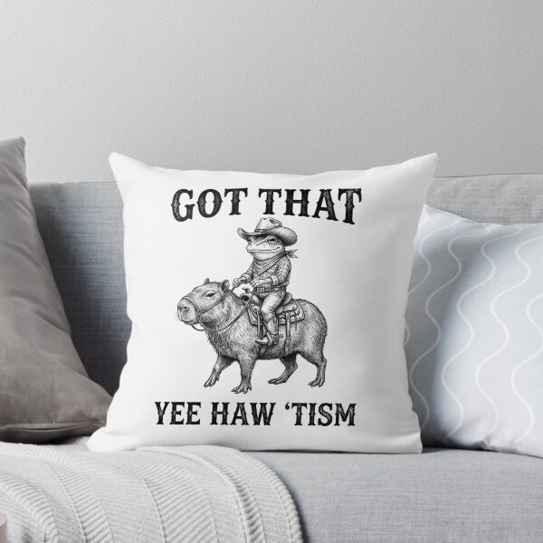 Item preview, Cowboy Frog Got That Yee Haw Tism designed and sold by dudelinart.