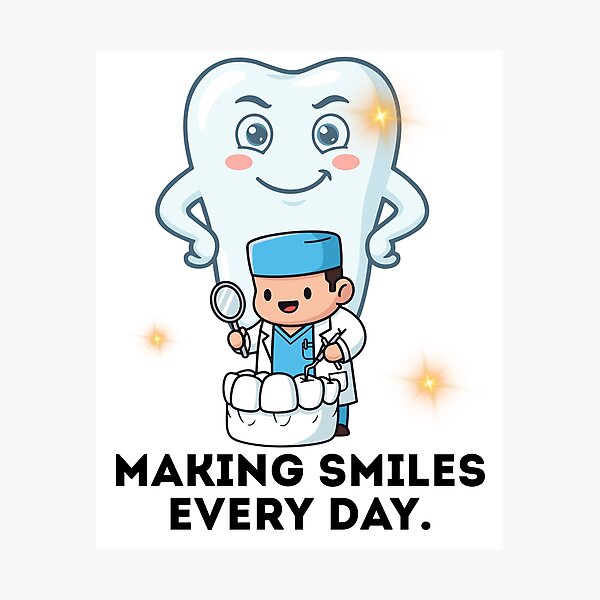Item preview, Making Smiles Every Day designed and sold by AhmadAnnaPrints.