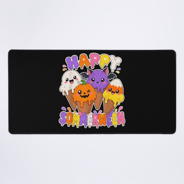 Item preview, Cute Happy Summerween Halloween Ice Cream Kawaii Spooky Sweet Treat Friends designed and sold by HarinDonreka.