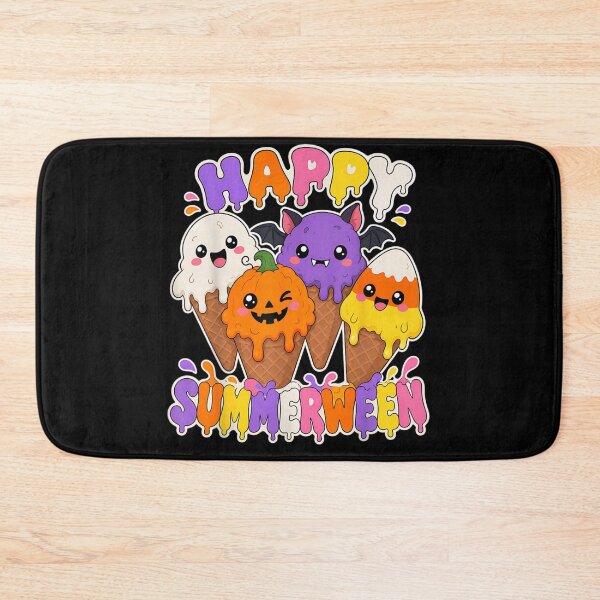 Item preview, Cute Happy Summerween Halloween Ice Cream Kawaii Spooky Sweet Treat Friends designed and sold by HarinDonreka.