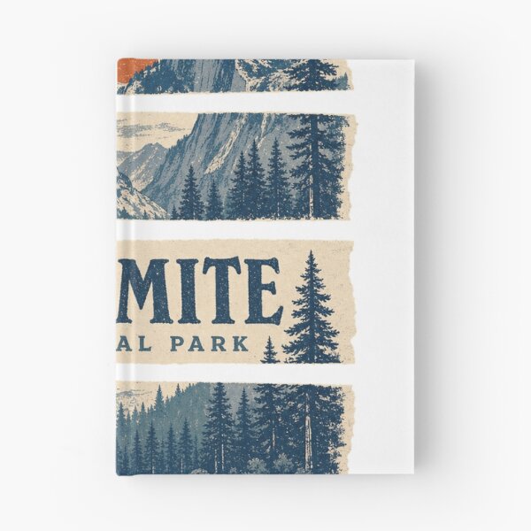 Item preview, Retro Yosemite National Park Landscape designed and sold by VisualArtsOasis.
