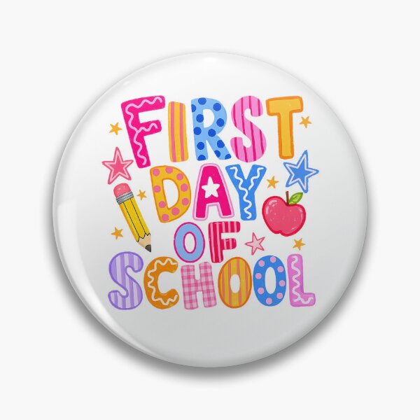 Item preview, First Day of School designed and sold by ladycerebellum.