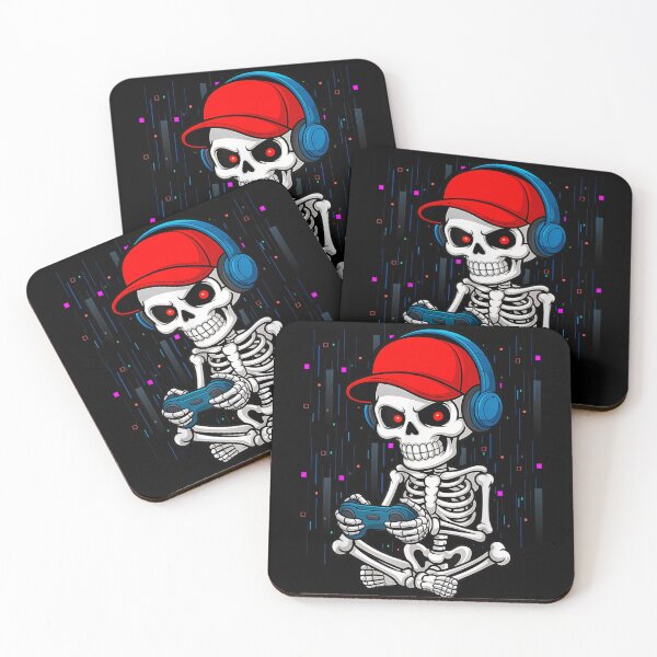 Item preview, Funny Skeleton Gamer Playing Video Games Halloween Gaming Lover Gift designed and sold by HarinDonreka.