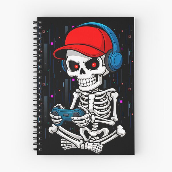 Item preview, Funny Skeleton Gamer Playing Video Games Halloween Gaming Lover Gift designed and sold by HarinDonreka.