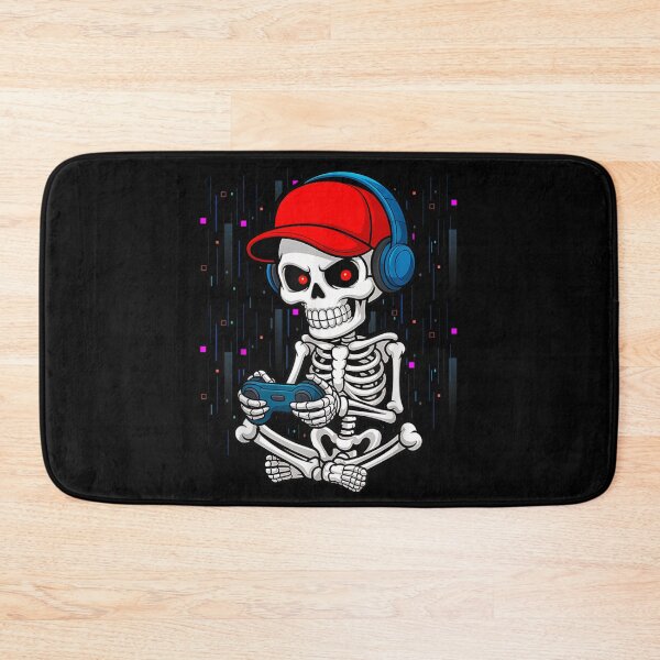 Item preview, Funny Skeleton Gamer Playing Video Games Halloween Gaming Lover Gift designed and sold by HarinDonreka.