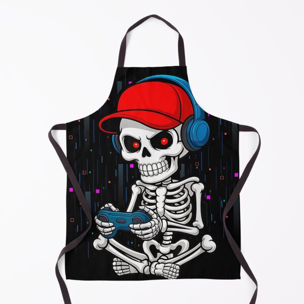 Item preview, Funny Skeleton Gamer Playing Video Games Halloween Gaming Lover Gift designed and sold by HarinDonreka.