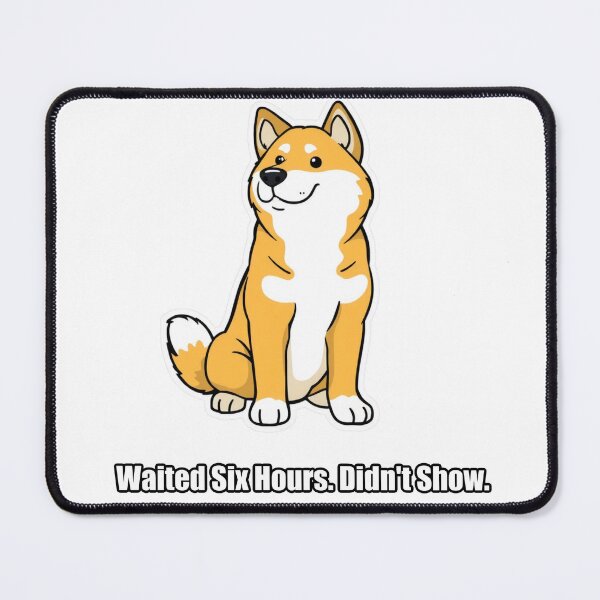 Item preview, Akita - Waited Six Hours Didn't Show - Funny Akita Gift designed and sold by pawdrops.
