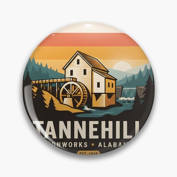 Item preview, Tannehill Ironworks Alabama designed and sold by DetourDgn.