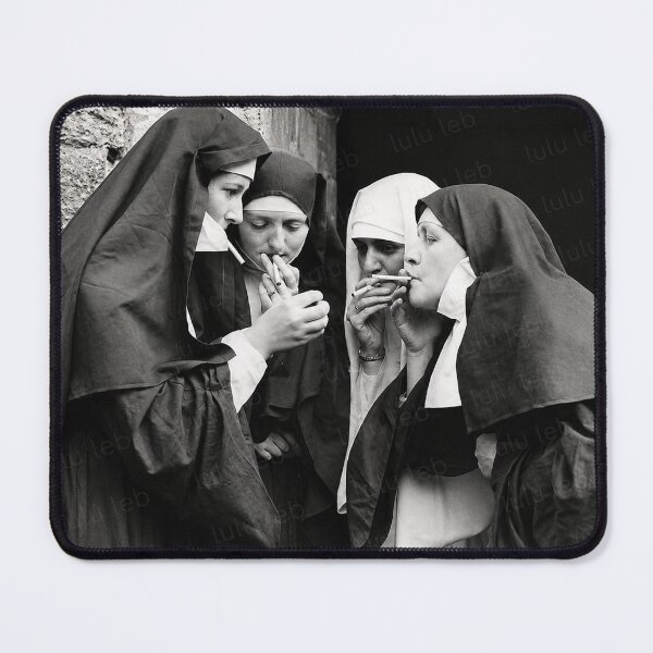 Item preview, A quiet Habbit - Smoking Nuns HQ designed and sold by LuluLeb.