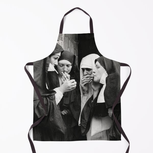 Item preview, A quiet Habbit - Smoking Nuns HQ designed and sold by LuluLeb.