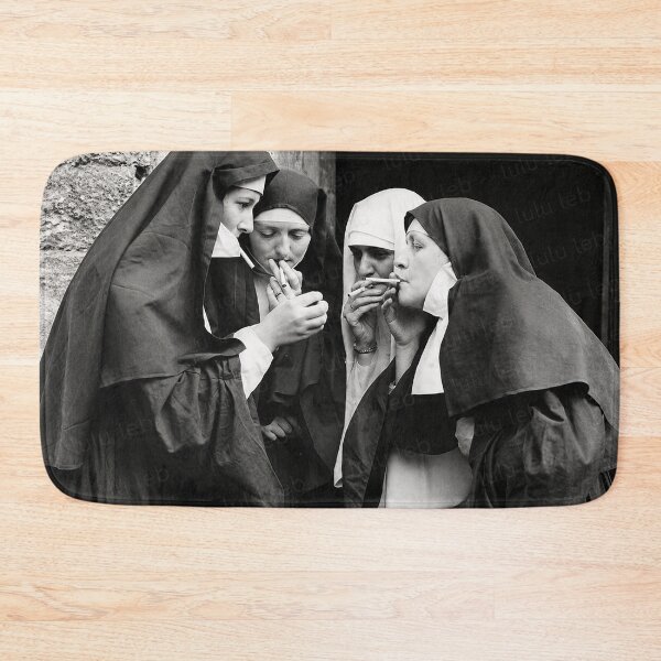 Item preview, A quiet Habbit - Smoking Nuns HQ designed and sold by LuluLeb.