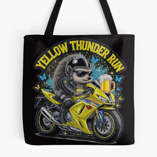 Item preview, Yellow Thunder Run - Suzuki Beer Ride designed and sold by Hellulandia - no nää ny vaa o tämmöne.