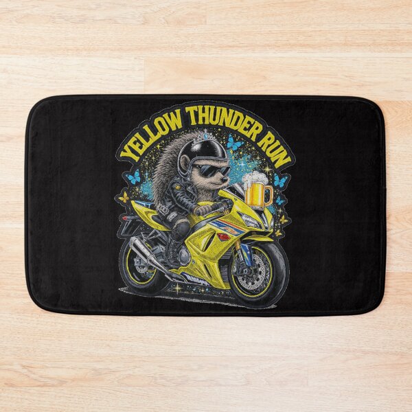 Item preview, Yellow Thunder Run - Suzuki Beer Ride designed and sold by Hellulandia - no nää ny vaa o tämmöne.