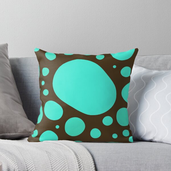 Item preview, Turquoise Blobs designed and sold by shelteredinside.
