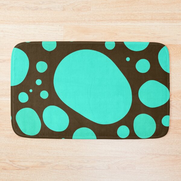 Item preview, Turquoise Blobs designed and sold by shelteredinside.