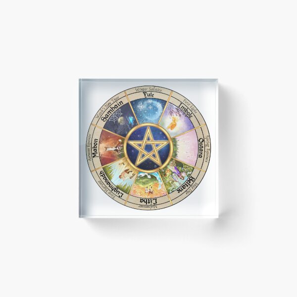 Item preview, Copy of Witch's Wheel (Northern Hemisphere) Design designed and sold by natscolours.