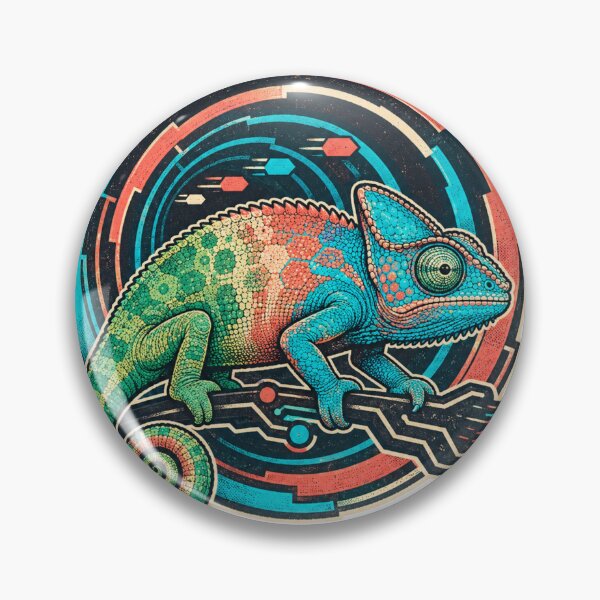 Item preview, VPN Chameleon – Online Privacy Creature designed and sold by yagniikd-.