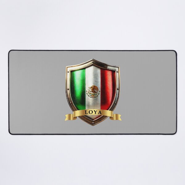 Item preview, Loya Mexican Heritage Crest Shield designed and sold by Highlandkings.