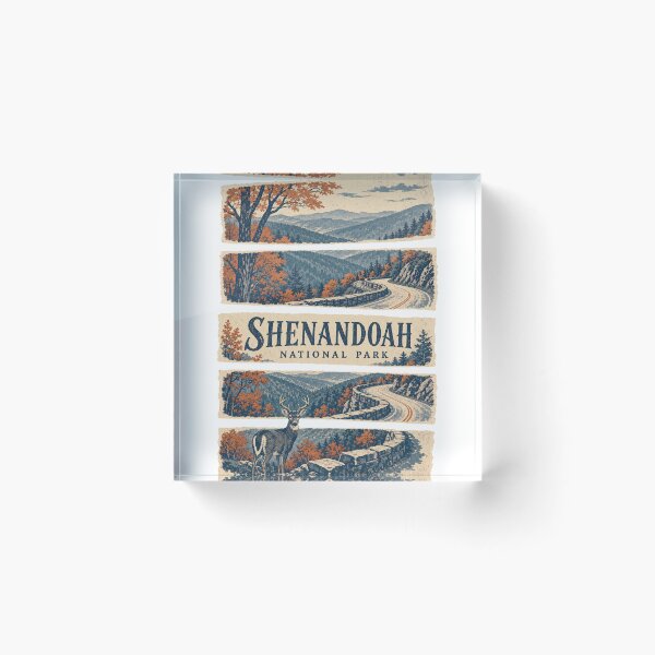 Artikelvorschau, Vintage-Naturkunst aus dem Shenandoah-Nationalpark entworfen und verkauft von VisualArtsOasis.