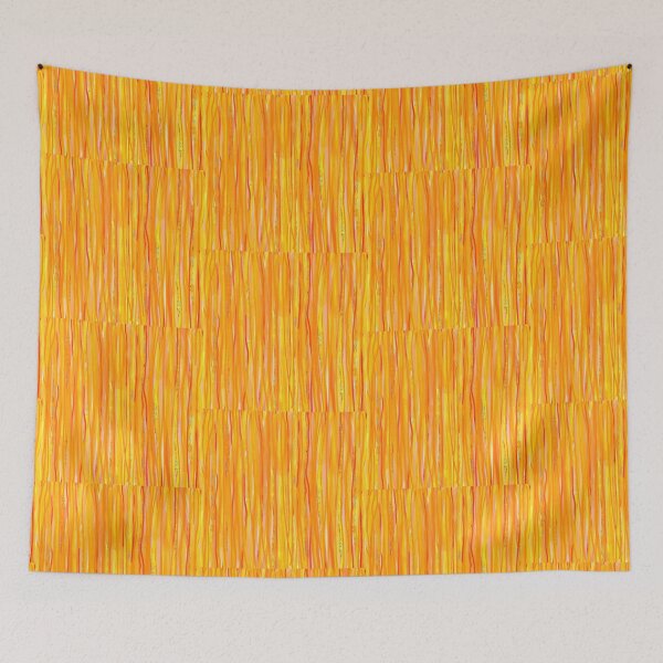 Item preview, Orange red stripes design designed and sold by Fayes4Art.