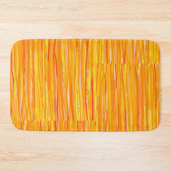 Item preview, Orange red stripes design designed and sold by Fayes4Art.