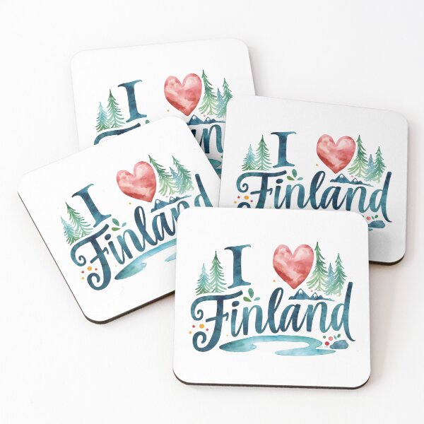 Item preview, I Love Finland  designed and sold by PamLeeDesign.
