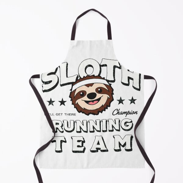 Item preview, Sloth Running Team Champion Funny Lazy Athlete designed and sold by lht6474.