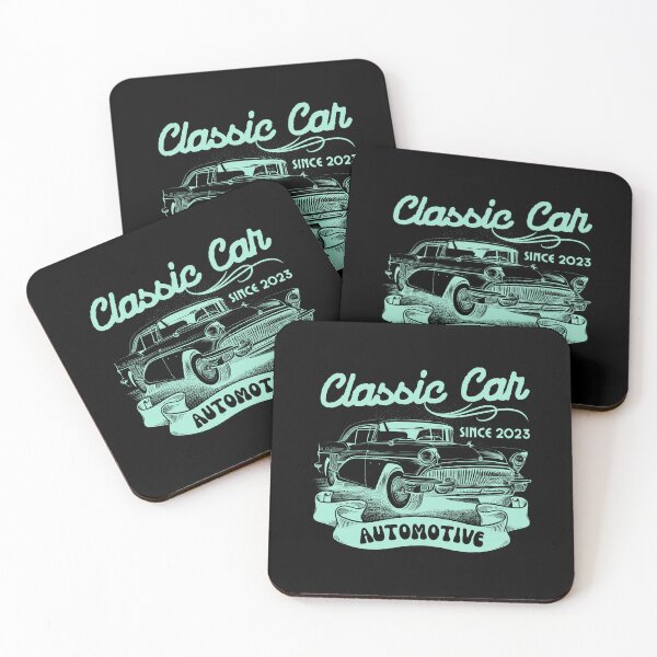 Item preview, Classic Car Automotive Vintage Muscle Car Badge Design designed and sold by PrimeRacer.
