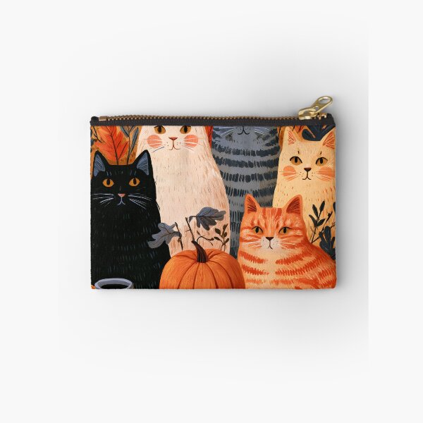 Item preview, Cozy Autumn Cats & Pumpkin – Whimsical Fall Feline Storybook Illustration designed and sold by KAM-KAM-STORE.