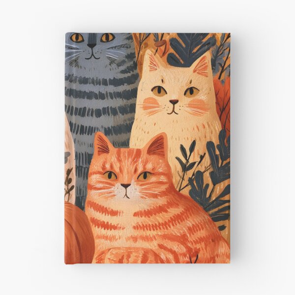 Item preview, Cozy Autumn Cats & Pumpkin – Whimsical Fall Feline Storybook Illustration designed and sold by KAM-KAM-STORE.