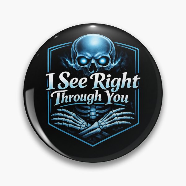 Item preview, I See Right Through You Funny X-Ray Tech Skeleton designed and sold by Timeless Junction.