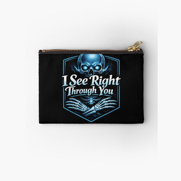Item preview, I See Right Through You Funny X-Ray Tech Skeleton designed and sold by Timeless Junction.