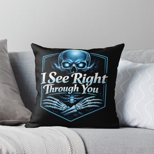 Item preview, I See Right Through You Funny X-Ray Tech Skeleton designed and sold by Timeless Junction.