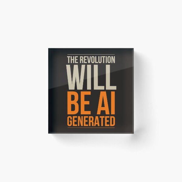 Item preview, AI Generated Revolution designed and sold by WorldEngine.
