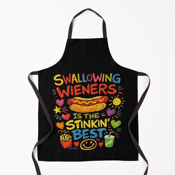 Item preview, Swallowing Wieners Swallow Juicy Wieners Funny Embarrassing designed and sold by RockFireMerch.