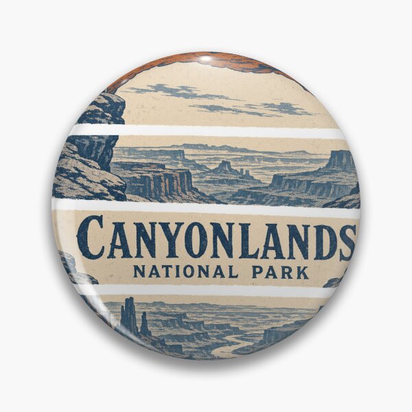Item preview, Retro Canyonlands National Park Landscape designed and sold by VisualArtsOasis.