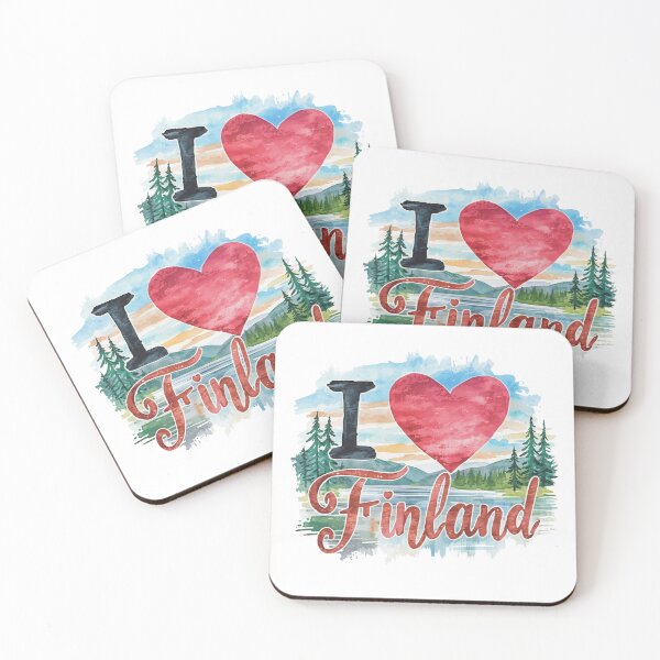 Item preview, I Love Finland  designed and sold by PamLeeDesign.