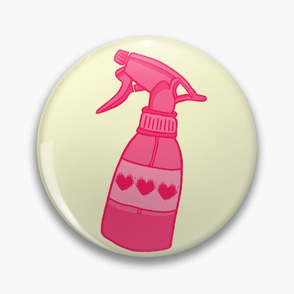 Item preview, Burning Pink Hearts Spray Bottle designed and sold by CamilasPrints.