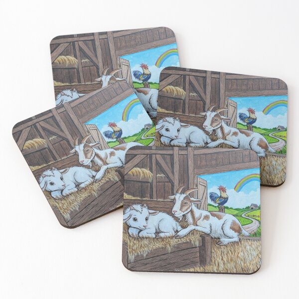 Item preview, A baby goat's big beginning  designed and sold by Matt Starr Fine Art .